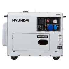 Дизельный генератор HYUNDAI DHY 8000SE